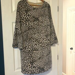 Leopard print dress